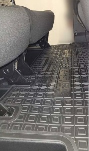 Килимки 2-го ряду для Opel Zafira Life (2019-...) Business (Base) 8 місць (Avto-Gumm). Фото 4