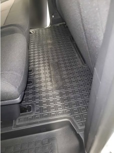 Килимки 2-го ряду для Opel Zafira Life (2019-...) Business (Base) 8 місць (Avto-Gumm). Фото 3