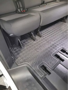 Килимки 3-го ряду для Opel Zafira Life (2019-...) Business (Base) 8 місць (Avto-Gumm). Фото 3