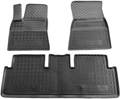 Килимки в салон для Tesla Model 3 (2023-...) (Avto-Gumm)