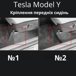 Килимки в салон для Tesla Model Y (2020-...) (№2) (Avto-Gumm). Фото 2