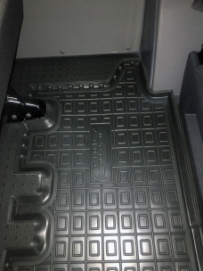 Килимки 2-го ряду для Volkswagen T5/T6 Transporter (2003-...) (Avto-Gumm). Фото 4