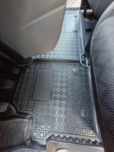 Килимки в салон для Volkswagen T7 (2022-...) (1+2) (Avto-Gumm). Фото 3