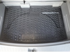 Килимок в багажник для Chevrolet Bolt EUV (2022-...) нижня поличка с саб. (Avto-Gumm)