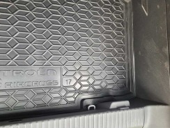 Коврик в багажник для Citroen C3 Aircross (2017-...) нижняя полка (Avto-Gumm). Фото 5