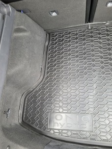 Коврик в багажник для Hyundai IONIQ гибрид (2017-...) USA (Avto-Gumm). Фото 2