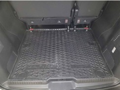 Коврик в багажник для Opel Zafira Life (2019-...) Business (Base) 8 мест L2 (Avto-Gumm)