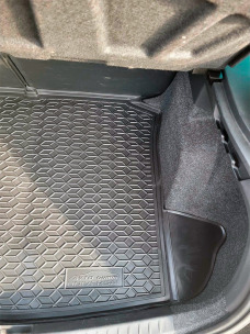 Килимок в багажник для Seat Ibiza (6J) (2008-...) універсал (Avto-Gumm). Фото 3