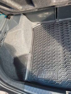 Килимок в багажник для Seat Ibiza (6J) (2008-...) універсал (Avto-Gumm). Фото 2