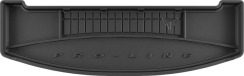 Резиновый коврик в багажник для Hyundai Santa Fe V (MX5) (2024-...) (Frogum Proline Premium)
