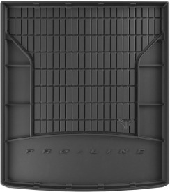 Гумовий килимок в багажник для Volkswagen Sharan (mkII) 2010-2022 (5 місць) (Frogum Proline Premium)