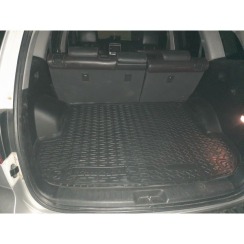 Коврик в багажник для Hyundai Santa Fe II (CM) (2006-2012) 5 мест (Avto-Gumm). Фото 2