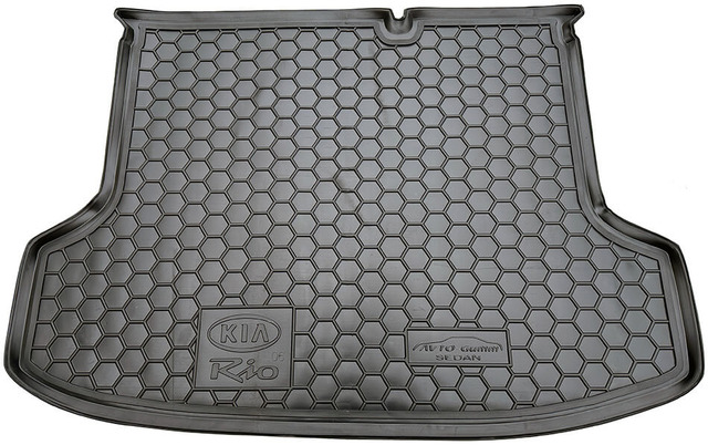 Коврик в багажник для Kia Rio 2005-2010 Sedan (Avto-Gumm)