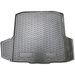 Килимок в багажник для Skoda Octavia III (A7) (2013-2020) Universal (з вухами) (Avto-Gumm)