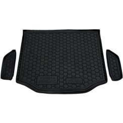 Килимок в багажник для Toyota RAV4 2013- (повнорозмірна запаска) (Avto-Gumm)