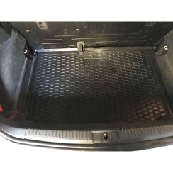Коврик в багажник для Volkswagen Polo Hatchback 2009- (Avto-Gumm). Фото 2