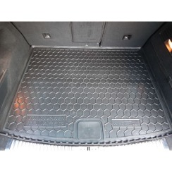 Килимок в багажник для Volkswagen Touareg 2010- 2-х зон. клімат-контроль (Avto-Gumm). Фото 2