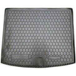 Килимок в багажник для Volkswagen Touareg 2010- 2-х зон. клімат-контроль (Avto-Gumm)