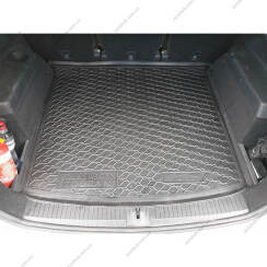 Коврик в багажник для Volkswagen Touran 2016- (AVTO-Gumm). Фото 2