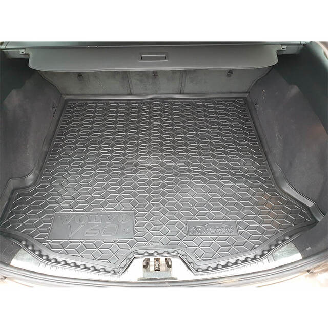 Килимок в багажник для Volvo V60 2013- (AVTO-Gumm). Фото 7