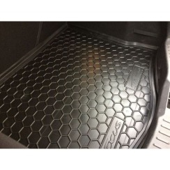 Килимок в багажник для Ford Focus III (C346) (2011-2018) Hatchback (докатка) (Avto-Gumm). Фото 4