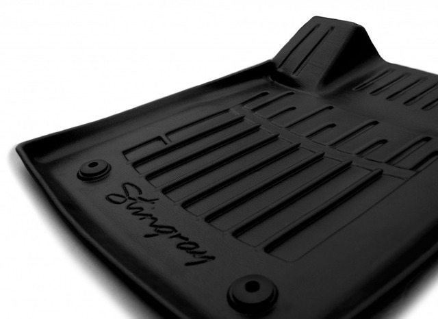 3D коврики для Audi A6 (C6) (2006-2011) с бортиками 30 мм (Stingray). Фото 4