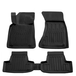 3D килимки для Audi Q5 (8R) (2008-2016)  з бортиками 30 мм (Stingray)