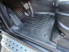3D килимки для BMW X5 (E53) (1999-2006)  з бортиками 30 мм (Stingray). Фото 3