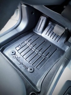 3D коврики для FORD Fiesta (Mk7) (USA) (2010-2017) с бортиками 30 мм (Stingray). Фото 2