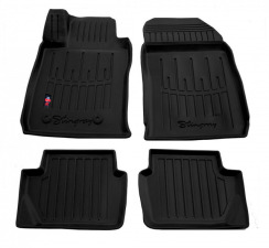 3D коврики для FORD Fiesta (Mk7) (USA) (2010-2017) с бортиками 30 мм (Stingray)