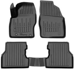 3D килимки для FORD Focus II (C307) (2004-2011)  з бортиками 30 мм (Stingray)