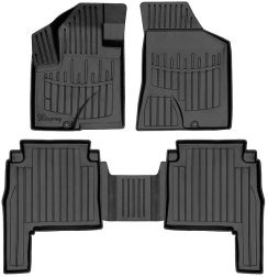 3D килимки для HYUNDAI Santa Fe II (CM) (2006-2010)  з бортиками 30 мм (Stingray)