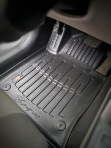 3D коврики для HYUNDAI Sonata (LF) (2014-2019) с бортиками 30 мм (Stingray). Фото 2
