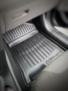 3D коврики для HYUNDAI Sonata (LF) (2014-2019) с бортиками 30 мм (Stingray). Фото 8