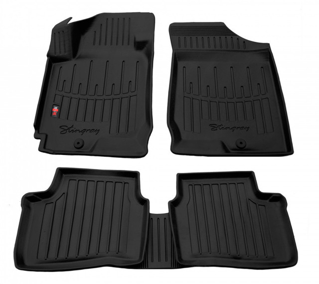 3D килимки для KIA Ceed І (2006-2012)  з бортиками 30 мм (Stingray)