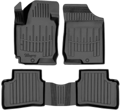 3D килимки для KIA Ceed І (2006-2012)  з бортиками 30 мм (Stingray)