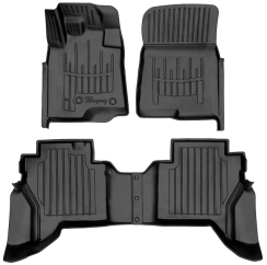 3D килимки для MITSUBISHI Pajero Wagon IV (V80) (2006-...)  з бортиками 30 мм (Stingray)