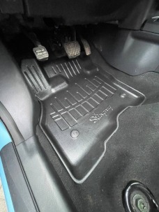 3D коврики для NISSAN Leaf (ZE0) (2010-2017) с бортиками 30 мм (Stingray). Фото 2