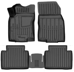 3D килимки для NISSAN X-Trail (T32) (2014-...)  з бортиками 30 мм (Stingray)