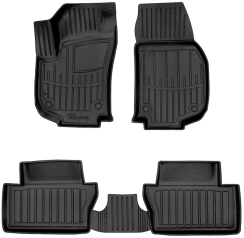 3D килимки для OPEL Zafira B (2005-2011)  з бортиками 30 мм (Stingray)