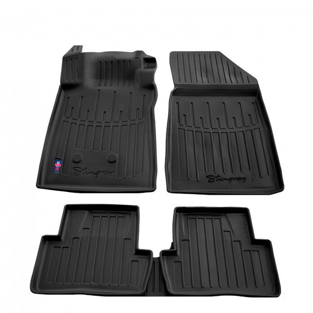 3D коврики для Renault Clio III (2005-2012) с бортиками 30 мм (Stingray)