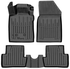 3D килимки для Renault Clio III (2005-2012)  з бортиками 30 мм (Stingray)