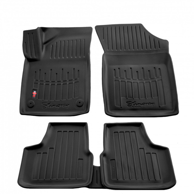 3D коврики для SKODA Citigo (2011-...) с бортиками 30 мм (Stingray)