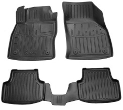 3D килимки для SKODA Octavia III (A7) (2013-2020)  з бортиками 30 мм (Stingray)