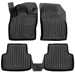 3D килимки для SKODA Octavia III (A7) (2013-2020)  з бортиками 30 мм (Stingray)
