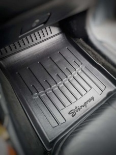 3D килимки для TOYOTA Camry (XV40) (2006-2011)  з бортиками 30 мм (Stingray). Фото 5