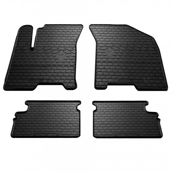 Гумові килимки в салон для Chevrolet Aveo (T200/T250) (2002-2012) комплект з 4 штук (Stingray)