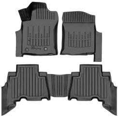 3D килимки для TOYOTA Land Cruiser Prado (J150) (2009-...)  з бортиками 30 мм (Stingray)