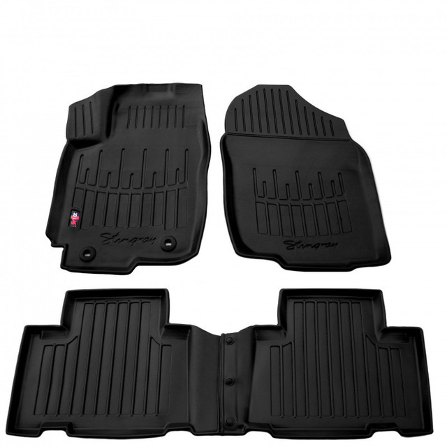 3D коврики для TOYOTA RAV 4 (XA40) (2013-2018) с бортиками 30 мм (Stingray)