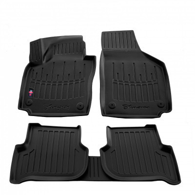 3D килимки для VOLKSWAGEN Golf Plus (2005-2014)  з бортиками 30 мм (Stingray)